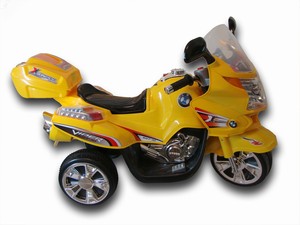 EL BrneMotorcykel  Super Moto Gul